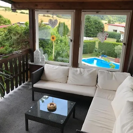 Ferienwohnung Krause Oben Steinthaleben Extérieur photo