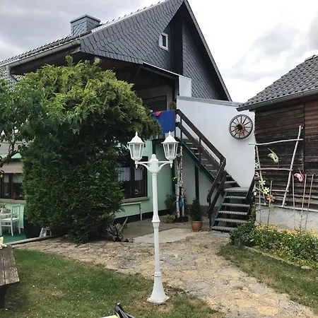Ferienwohnung Krause Oben Steinthaleben Extérieur photo