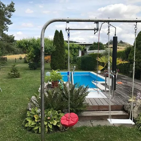 Ferienwohnung Krause Oben Steinthaleben Extérieur photo